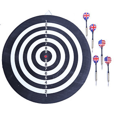 Bảng Phi Tiêu Chuyên Nghiệp 45cm + 6 cây phi tiêu